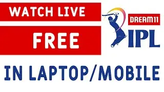 How to Watch ipl 2020 LIVE Free  on PC/Mobile Without Software | 100% Work it | AuthenTech
