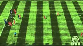 FIFA 11 - Steven Gerrard Free Kick 1