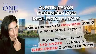 Austin Real Estate: Dec '25 Market Wrap-Up 📉📈