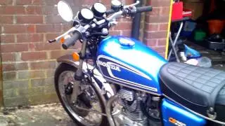 Kopia filmu HONDA CB 250 G5  1976 R. Blue