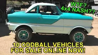 WEIRD VEHICLES WEDNESDAY! 10 Odd Vehicles Selling Online - Links to Ads in Video Description Below