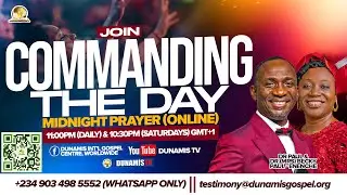 COMMANDING THE DAY  MIDNIGHT PRAYER || DIVINE PACKAGE || 02-10-2025
