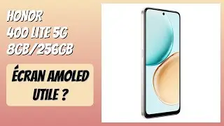 AVIS (2026) : HONOR 400 Lite 5G 8GB/256GB. D&Eacute;TAILS