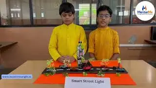 Smart Street Light by Grade 5 | Robotics Project at MentorMe RoboFest