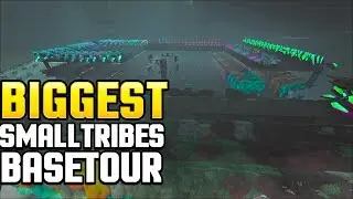 BIGGEST SMALLTRIBES BASETOUR! | ARK OFFICIAL PVP