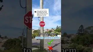 Do you stop at stop sign or line?