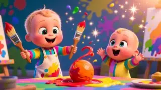 Color World Play Time 🎨🎵 | Fun Kids Song | Playful Nursery Rhyme