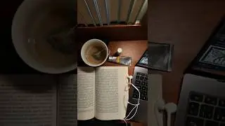 and now...getting work done, planning my week, reading a lot, journaling, and drinking tea #reels