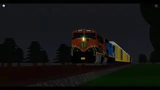 Lash up! BNSF h1 Leader (Freight Train)