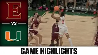 Elon vs Miami Game Highlights | 2025-26 ACC Men's Basketball