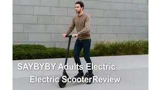 🛴 SAYBYBY Adults Electric Scooter Review 🛴