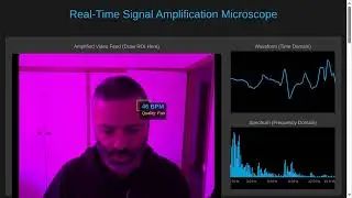 Real-Time Pulse Detection: Eulerian Magnification & AI Coding