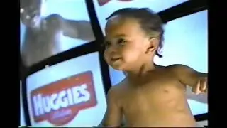 Huggies Ultra Trim Diapers Commercial 1999