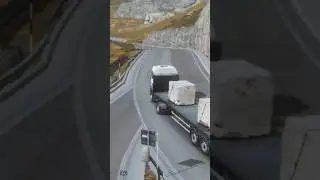 Traveling in mountain 😱 havey loading #truck