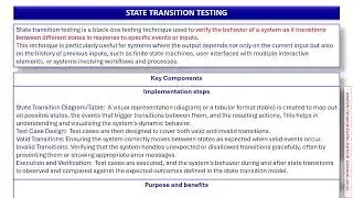 QA040: State Transition Testing