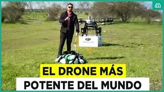 Lo pusimos a prueba: Este es el drone con más capacidad de carga del mundo
