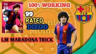 TRICK TO GET ICONIC MOMENT MARADONA | Pes 2021 mobile