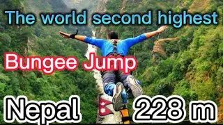 The world second highest bungee Jump Nepal ,Kushma | How to Bungee jump , Tips