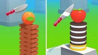 Slice It All Gameplay! Satisfying and Relaxing ASMR Slicing Video