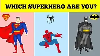 Which SUPERHERO are you? | Personality Test