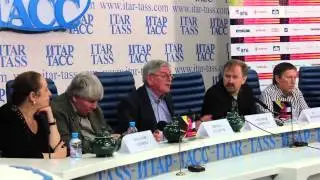 Выступление Григория Либергала на пресс-конференции 35 ММКФ