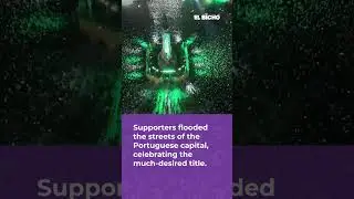 Sporting CP fans celebrated the conquest of the portuguese title 2023/24