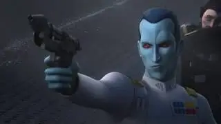 Thrawn v Tie Defender to his (Parody) Theme [Star Wars Rebels/Rebel Yell] Thrawn Aims to Kill Part 3