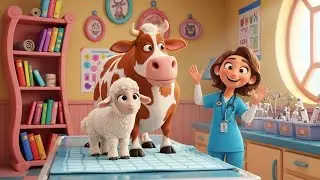 Animal Doctor Song 🩺🐶 | Caring for Animals Nursery Rhymes | Kids Songs & 3D Cartoon | Rosoo Kids