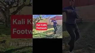 Kali Training Journal: Day 148 | Kali Knife Footwork Drill #kali #kalitraining #filipinomartialarts
