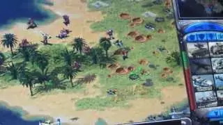 Red Alert 2 Deep Sea Destroying The Russians Base(No Sound)
