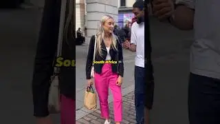 Do ALL South Africans sound like this 😅 #streetinterview #culturaldifferences #southafrica #fyp #uk