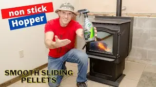 How to keep pellets from sticking in you pellet stove hopper