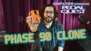 DIY CLONE of the Classic MXR PHASE 90 - build and demo