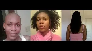 4c Hair | Natural to Relaxed Journey