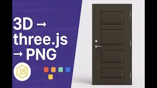 3D Door Configurator &ndash; Three.js + NCS Color System + PNG Export | Real-Time Web Configurator Demo
