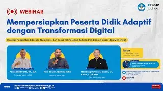 Webinar Mempersiapkan Peserta Didik Adaptif dengan Transformasi Digital | BBPMP Jabar
