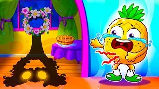 Big MONSTER In The Kitchen 😱👻 Kitchen Monster Is Coming | Monsters In The Dark | YUM YUM Kids Songs