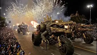 Italian Brainrot Extinction | Fossil Monster Bike Parade 2025