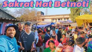 Betnoti Sakrat hat Chala // New Santali Vlogs 2026 #dailyvlogs 