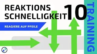 Reaktionstraining 10 -  Schneller auf Pfeile (oben/unten/rechts/links) reagieren