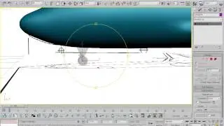 3D max Airplane modeling