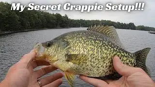My SECRET Crappie Bait! It Catches Slabs!