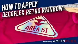 How To Apply DECOFLEX RETRO RAINBOW
