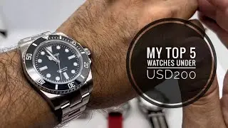 2022 AliExpress 11-11 Sales Special: My Top 5 Watches Under USD200 + 1 watch might buy