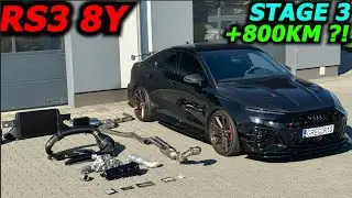 AUDI RS3 8Y +800KM ?! TTE855 STAGE 3 2.5TFSI DNWC GREGOR10 TEASER ! ECU SOFTWARE