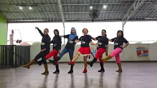 Hide It Line Dance Choreo #Ivonne_Verhagen Demo #KF_Dance & #Raka (INA) 