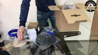 Обзор кальяна Amy Deluxe 066.01 Alu Deluxe, комплектация, как собрать кальян