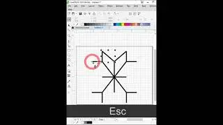 || YouTube Shorts || Easy Simple Creative Minimal Logo Design Ideas In CorelDraw #Logodesignideas