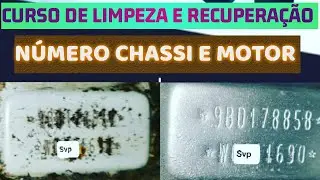 LIMPEZA DE NÚMERO DE CHASSI CURSO GRÁTIS @DRPERICIA