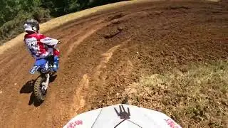 Wroxton Motocross- MXGB British Start practice into Qualifying  65 Class July 2025